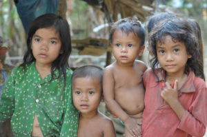 Young Cambodia girls